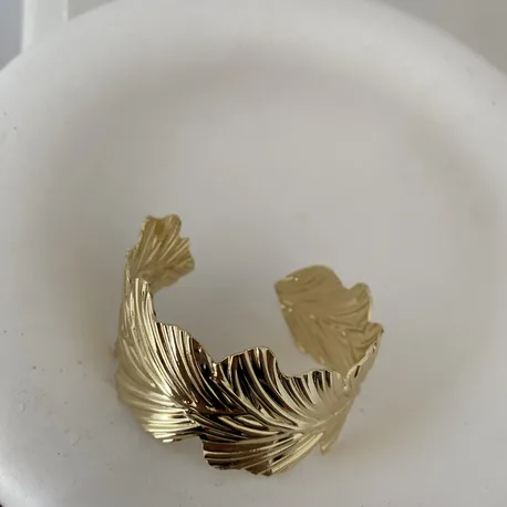 Gold Kelepçe Bileklik