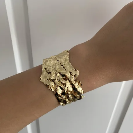 Gold Kelepçe Bileklik