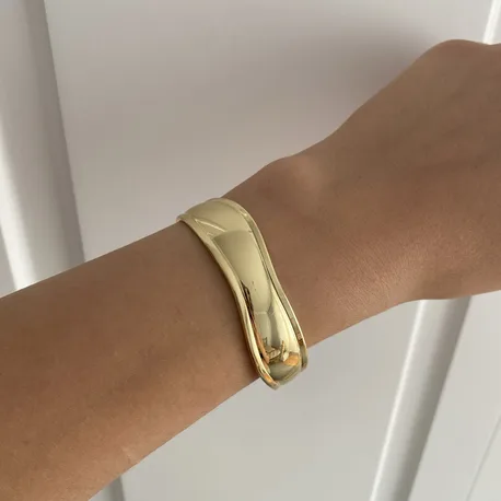Gold Kelepçe Bileklik