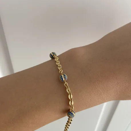 Minimal Göz Bileklik