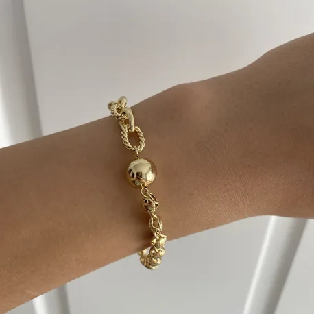Topçuk Gold Bileklik